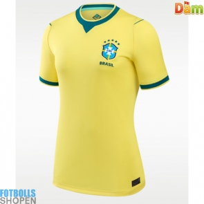 Billiga Brasilien Hemmatröja Dam VM 2026 Kortärmad